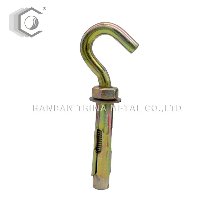 4PCS Fix Bolt ar āķi