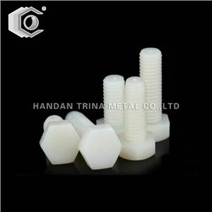 DIN933 Plastmasas Neilona Hex Bolt